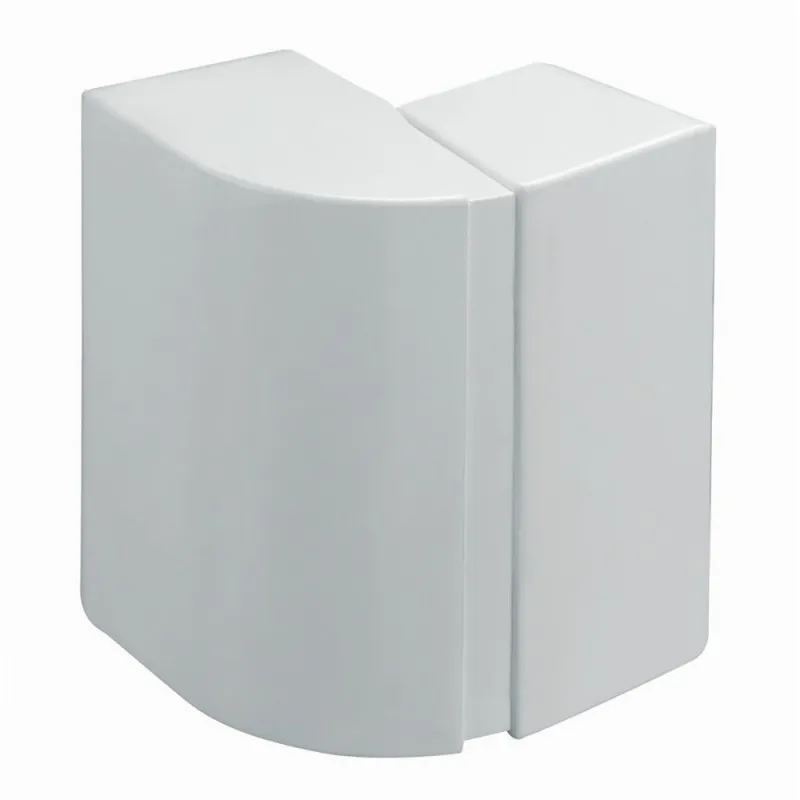 Angle extérieur variable pour goulotte de distribution Viadis 90x60mm blanc Artic (16482)