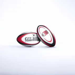 Ballon de rugby replica Gilbert du LOU en Taille 1 et 5