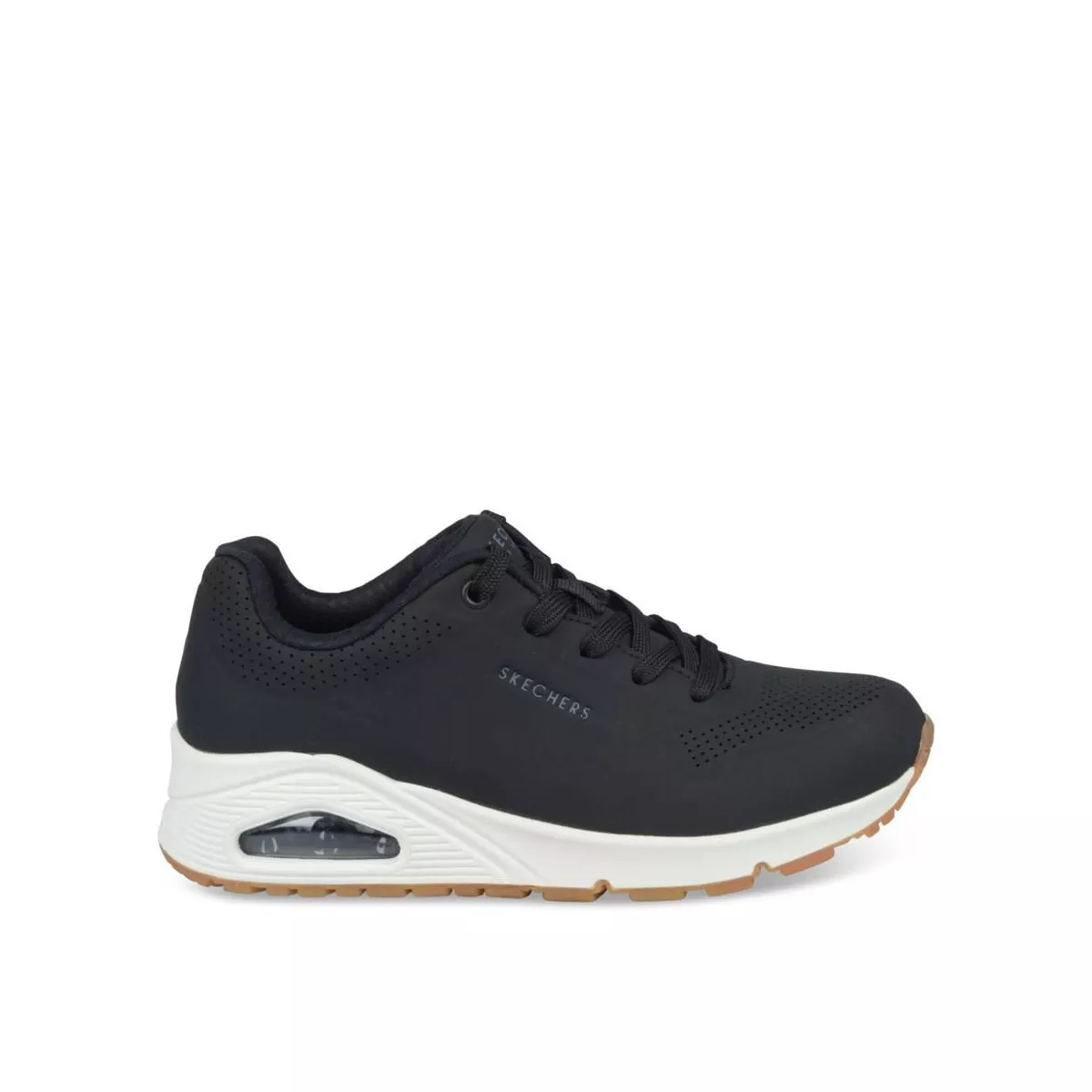 Baskets NOIR SKECHERS Uno Stand On Air