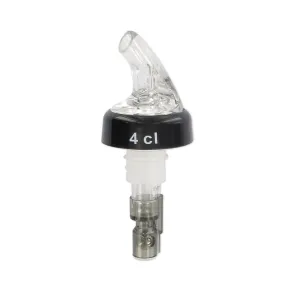 Bec verseur doseur alcool à bille 4 cl plastique transparent - par 1