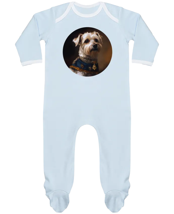 Body Pyjama Bébé chien médaillé par EliseDesign