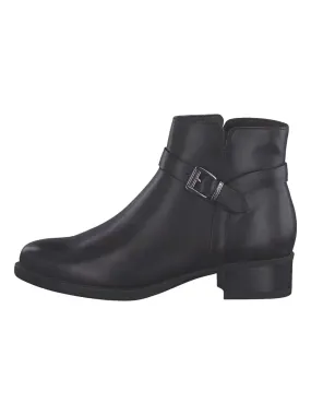 Bottine Cuir Tamaris - Noir