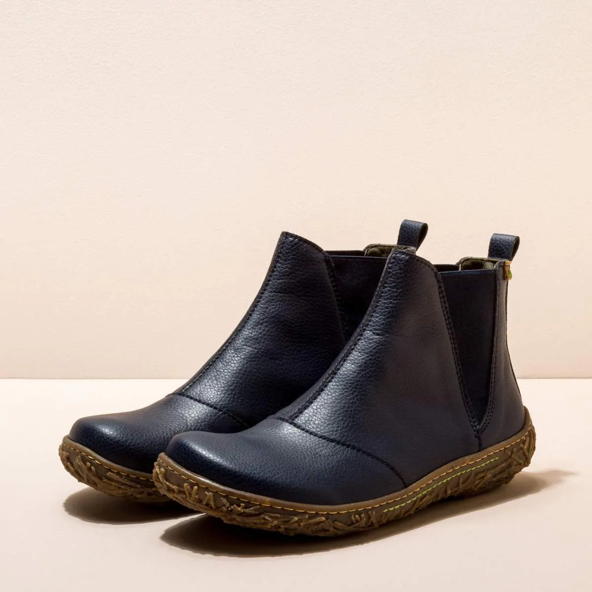 Bottines chelsea vegan - Bleu Marine