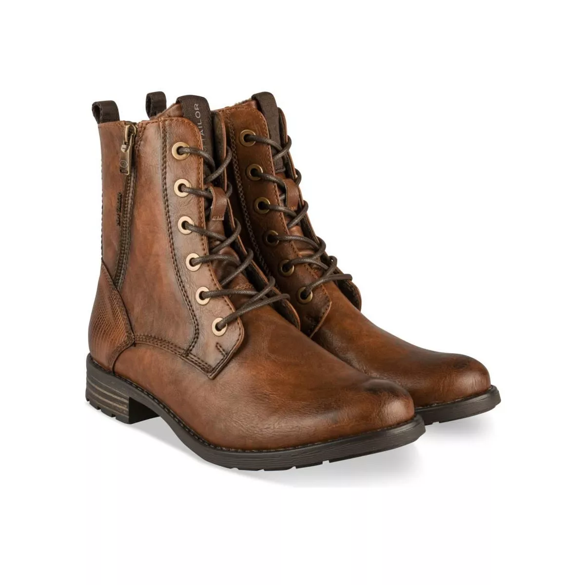 Bottines COGNAC TOM TAILOR