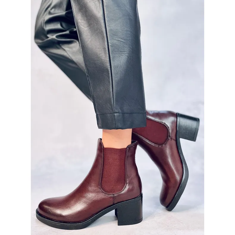 Bottines Greta Marron Jodhpur brun