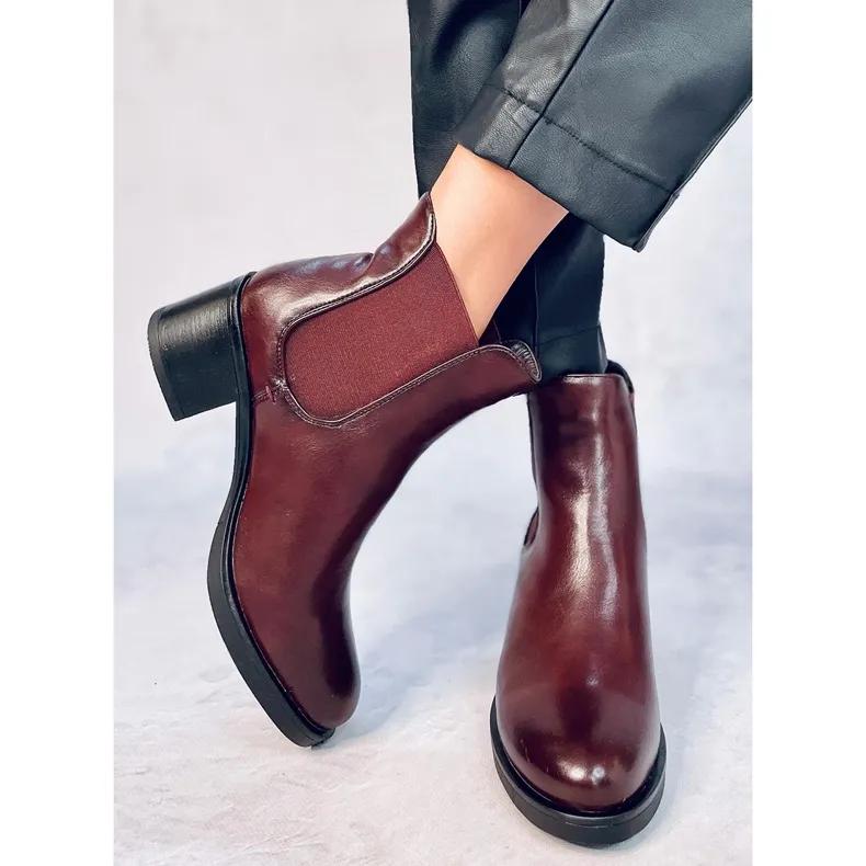 Bottines Greta Marron Jodhpur brun