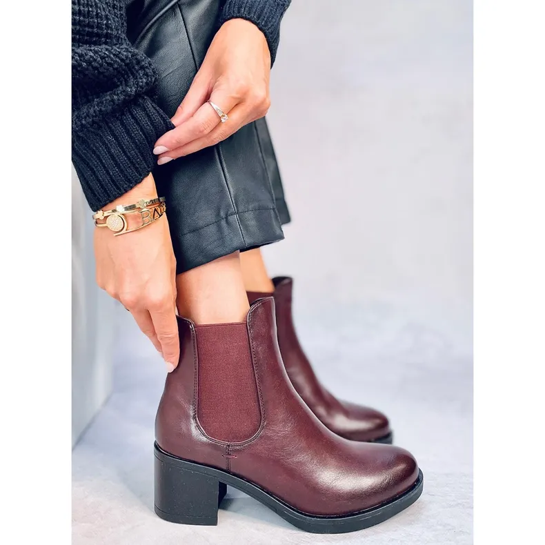 Bottines Greta Marron Jodhpur brun