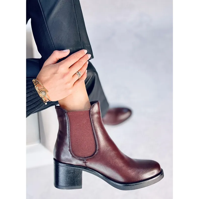 Bottines Greta Marron Jodhpur brun