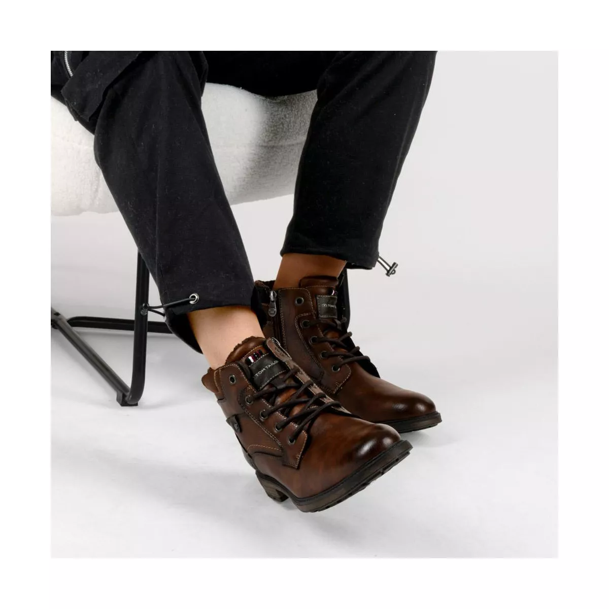 Bottines MARRON TOM TAILOR