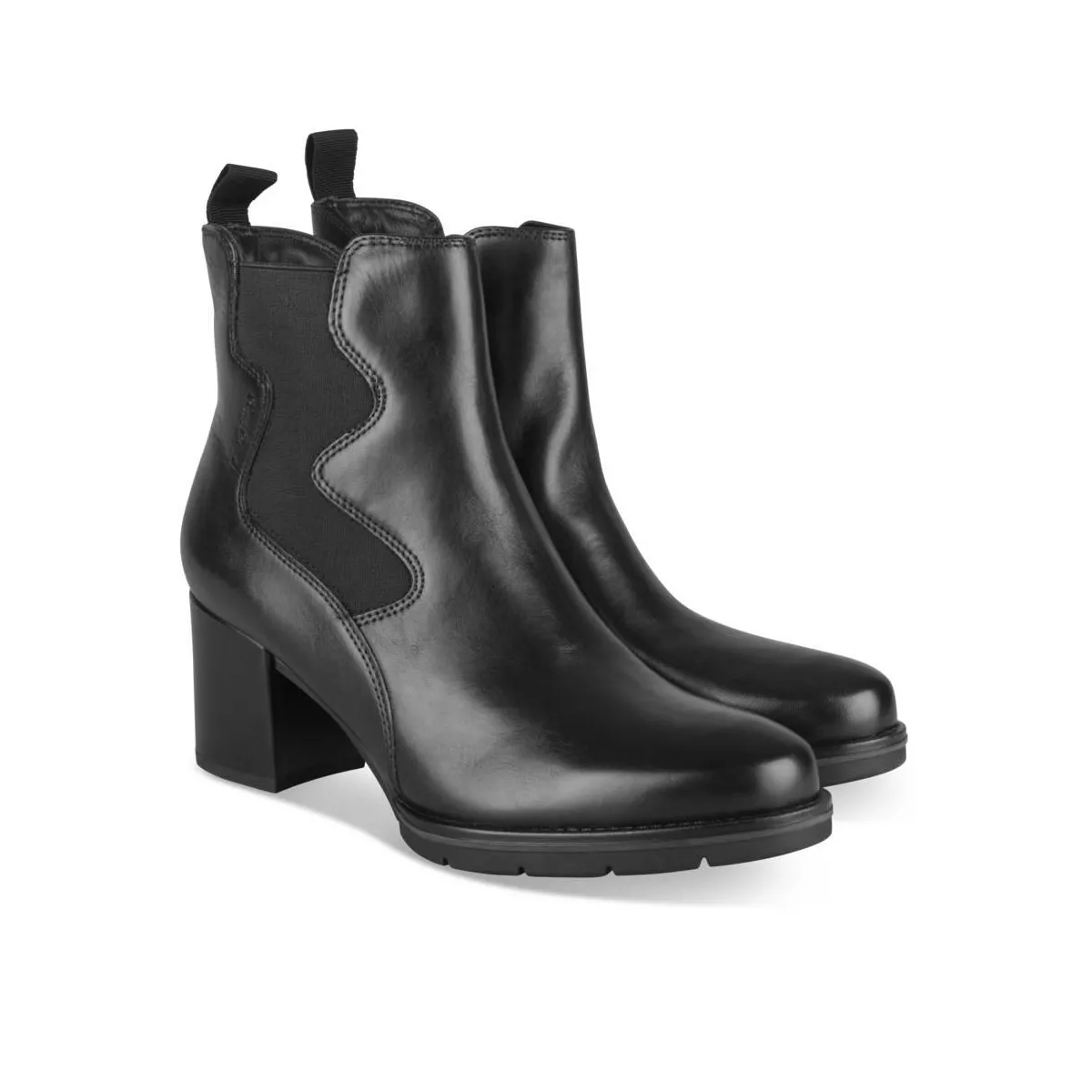 Bottines NOIR PIERRE CARDIN