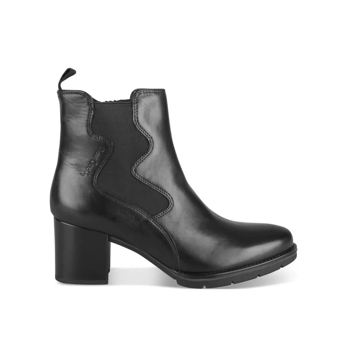 Bottines NOIR PIERRE CARDIN