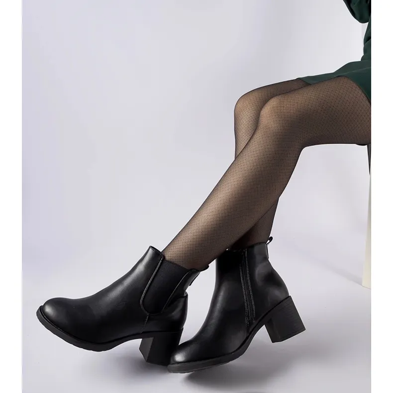 Bottines Pacific noires le noir