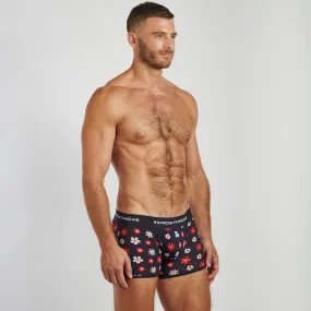 Boxer long Fleurs