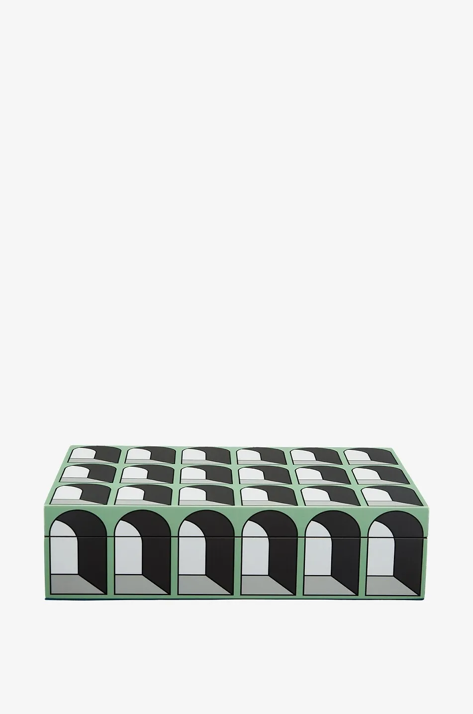 Boîte rectangulaire en laque Large Arcade