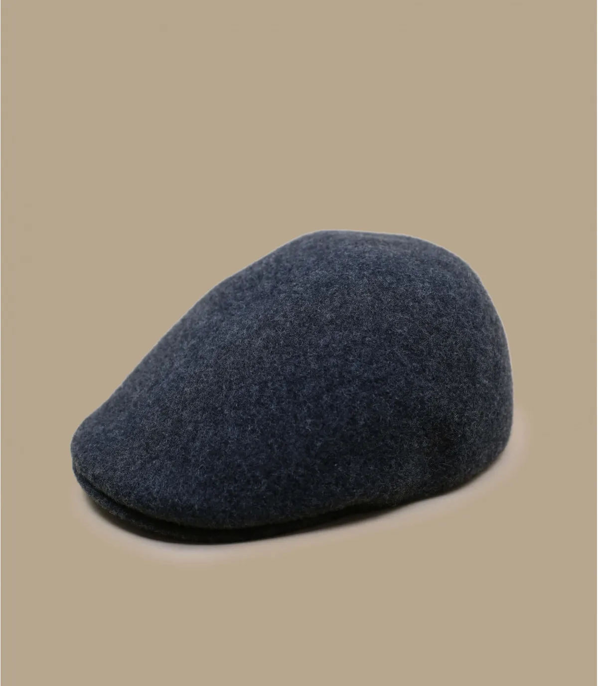 béret laine gris Kangol - 507 Wool seamless dk flannel par Kangol : Headict