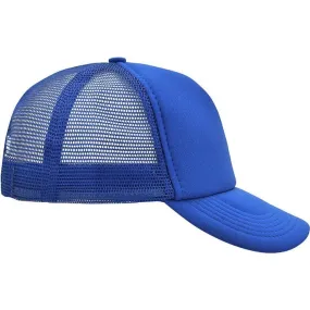 Casquette trucker avec filet style rétro - MB070 - bleu roi 