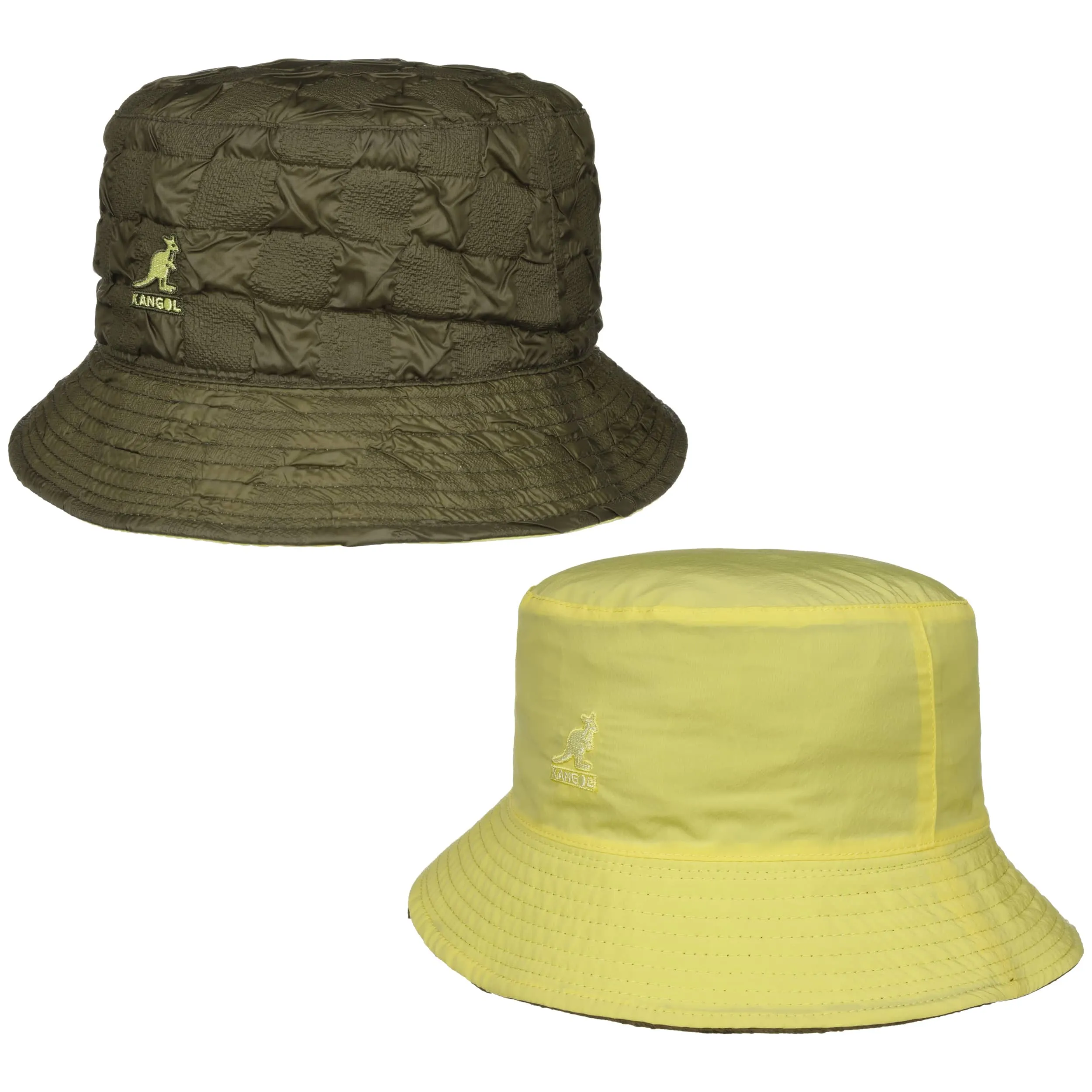 Chapeau Réversible Pucker Check Bucket by Kangol --> Chapeaux, casquettes & bonnets en ligne ▷ Chapeaushop