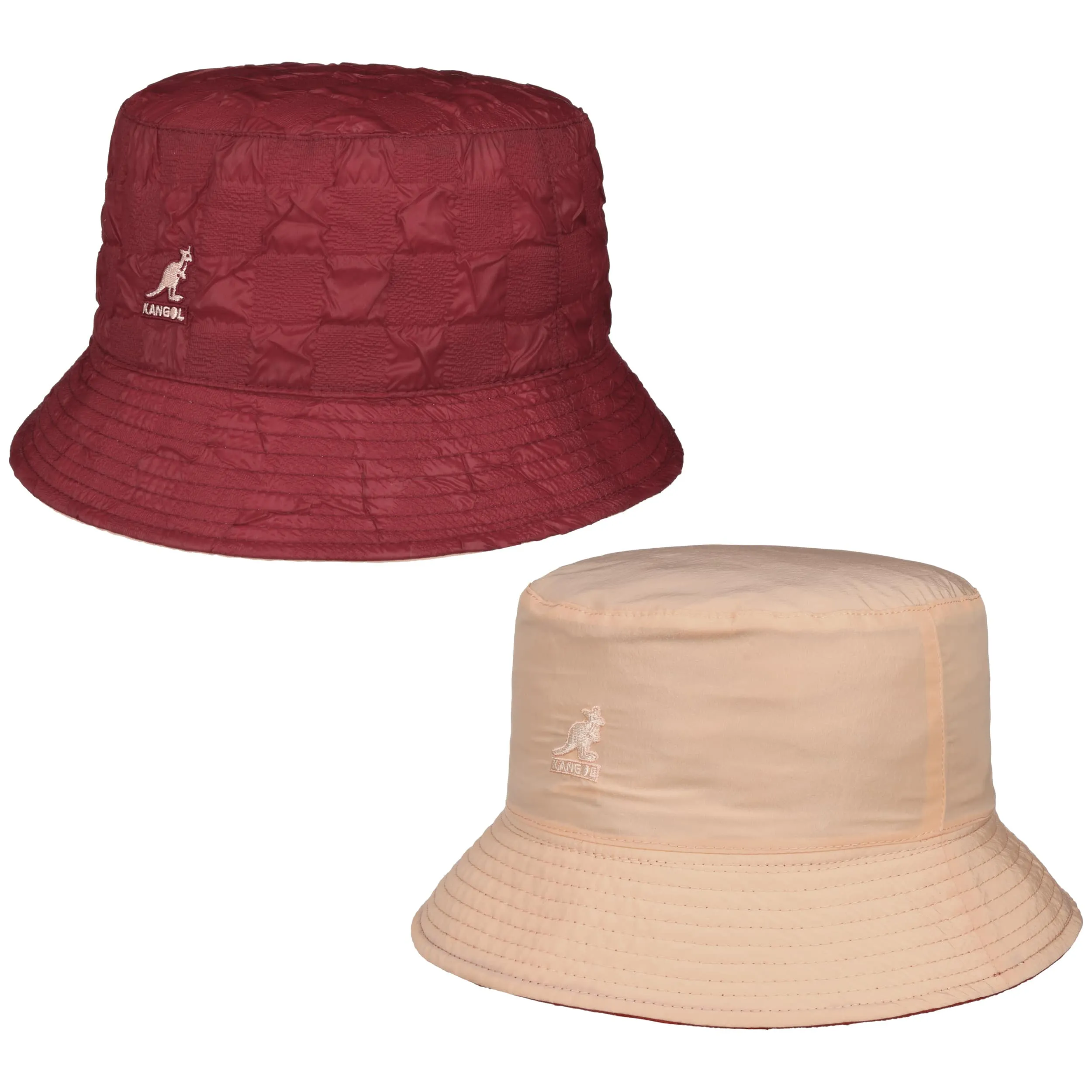 Chapeau Réversible Pucker Check Bucket by Kangol --> Chapeaux, casquettes & bonnets en ligne ▷ Chapeaushop