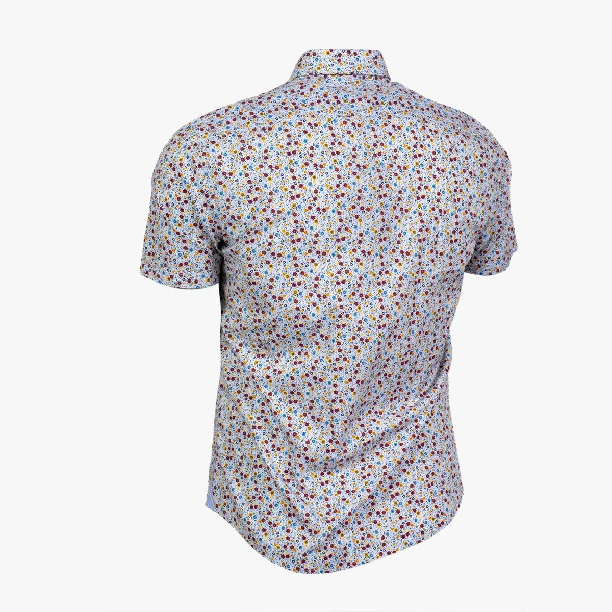 Chemise blanche fleurie