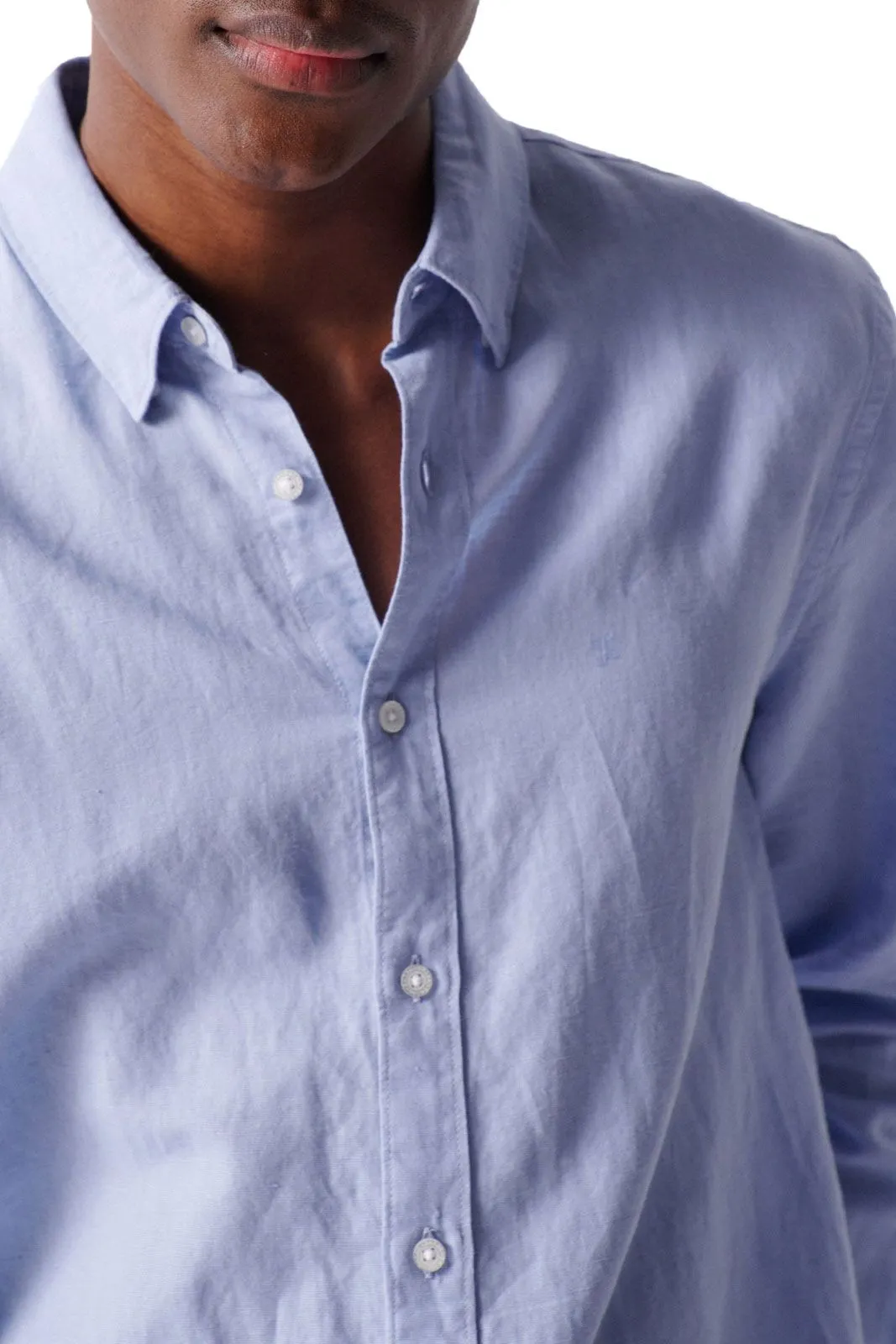 Chemise SALSA LINNEN Ciel
