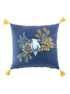 Coussin déco Blue Coco - Bleu