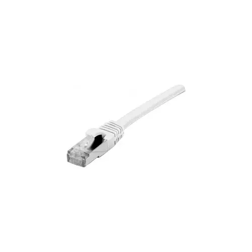 DEXLAN Cordon RJ45 categorie 6A S/FTP LSOH snagless blanc - 1,5 m