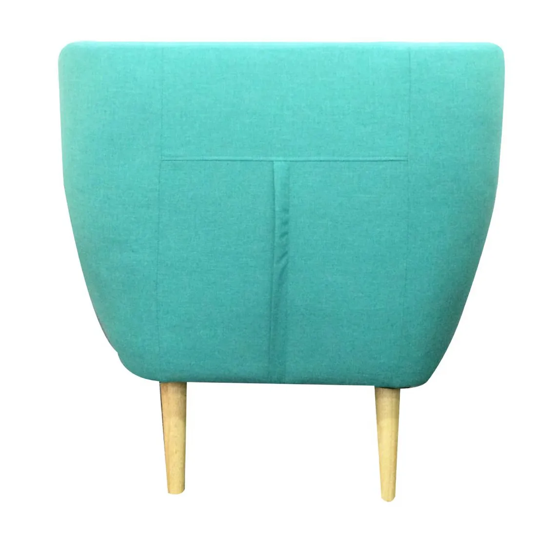 Fauteuil scandinave ALGANO Turquoise | 3 Suisses