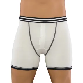 Go Boxer blanc - HOM : vente shorty boxers homme HOM sur Homéose