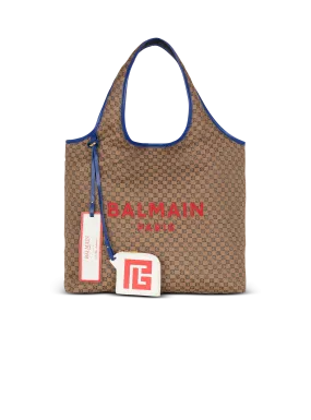 Grocery Bag en toile monogramme et cuir lisse