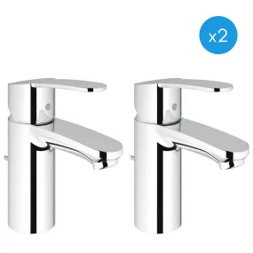 Grohe Eurostyle Cosmopolitan - Lot de 2 mitigeurs lavabo  (3355220E-DUO)