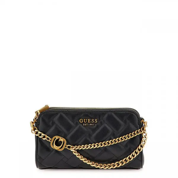 Guess - Sac Bandoulière Matelassé Gracelynn Noir