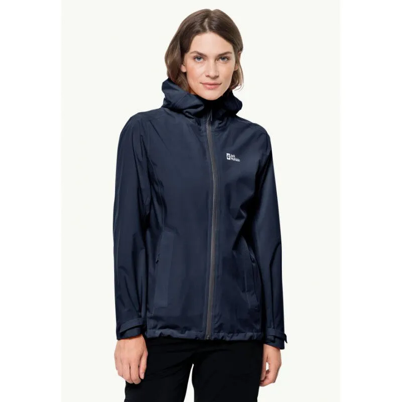 Jack Wolfskin Pack & Go Shell - Veste imperméable femme | Hardloop