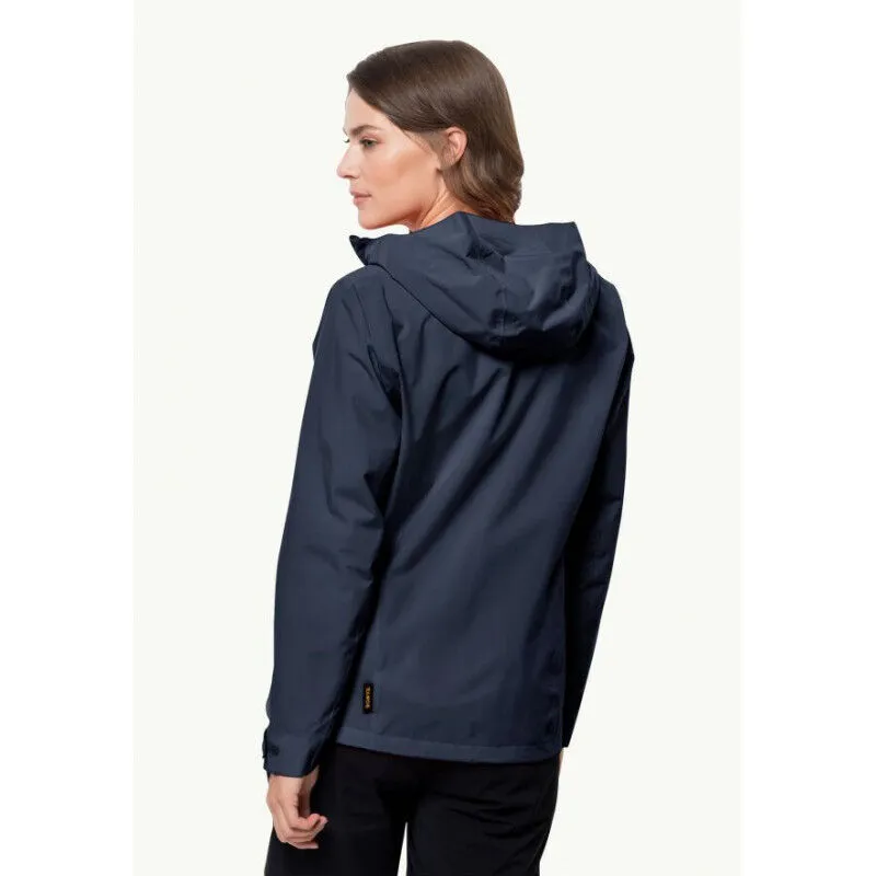 Jack Wolfskin Pack & Go Shell - Veste imperméable femme | Hardloop