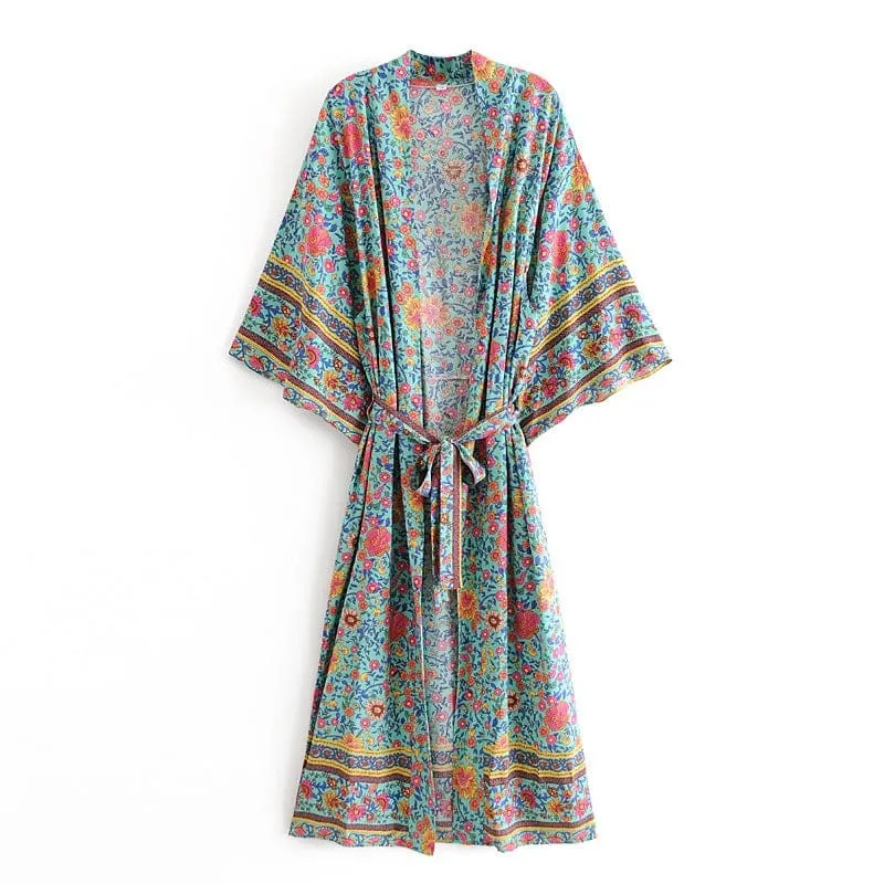 Kimono long femme boheme