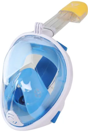 Lunettes De Natation Full Face Diving Mask Blauw