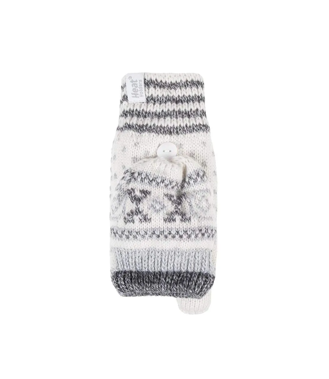 Mitaines Femme Thermiques Chaudes Hiver avec Motif