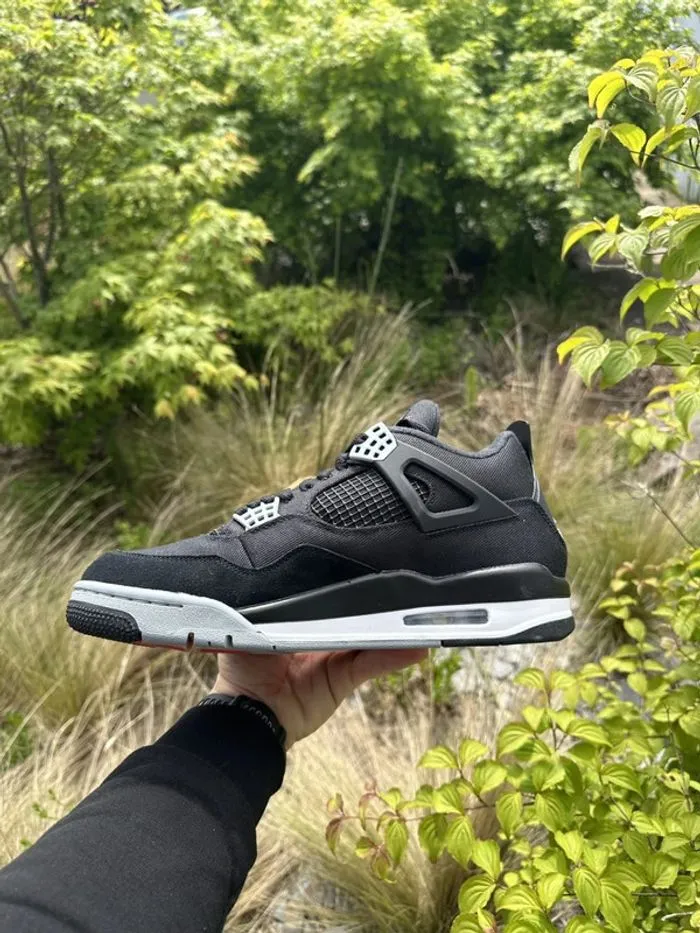 Nike Jordan 4 Retro SE black canvas - Nike - Prématuré  | Beebs