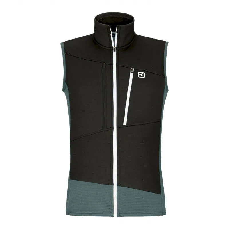 Ortovox Fleece Grid Vest - Veste sans manches homme | Hardloop