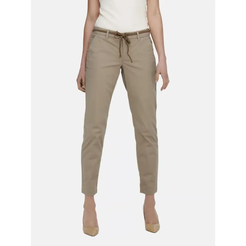 Pantalon fluide ample gaya beige femme - Jacqueline De Yong | wimod