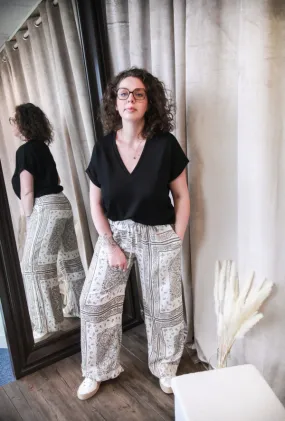 Pantalon fluide bandana - Mode et prêt à porter