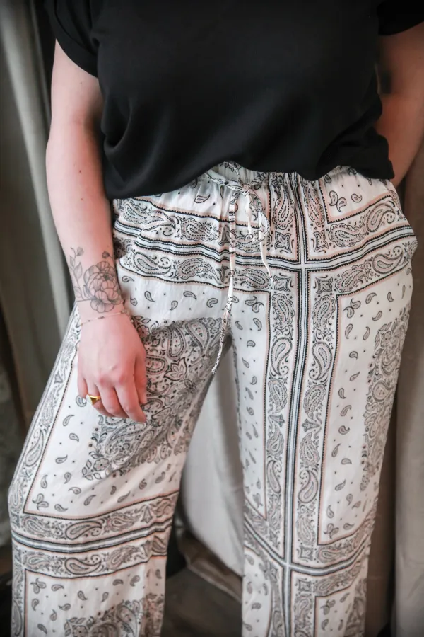 Pantalon fluide bandana - Mode et prêt à porter