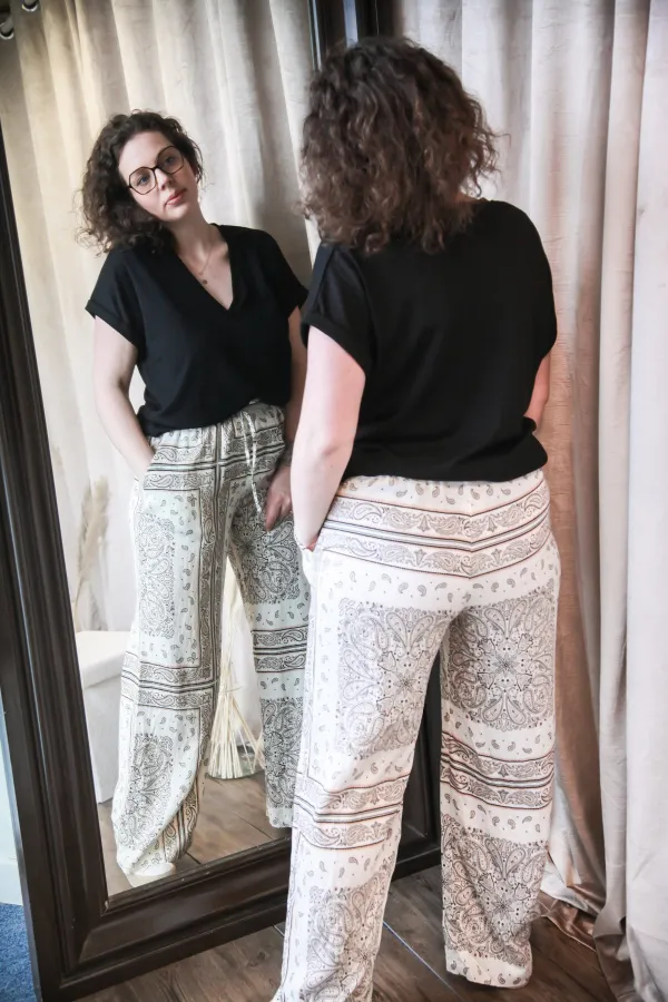 Pantalon fluide bandana - Mode et prêt à porter