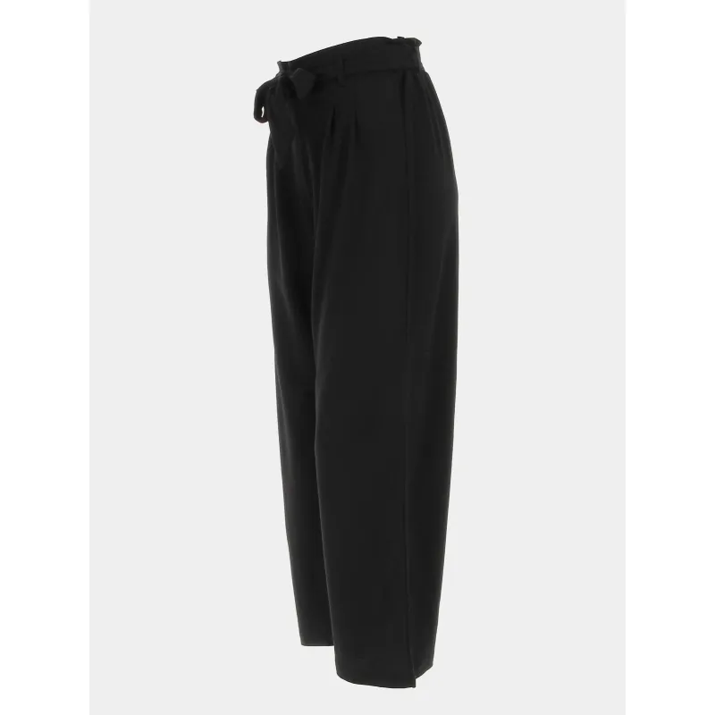 Pantalon fluide large santos noir femme - Tiffosi | wimod