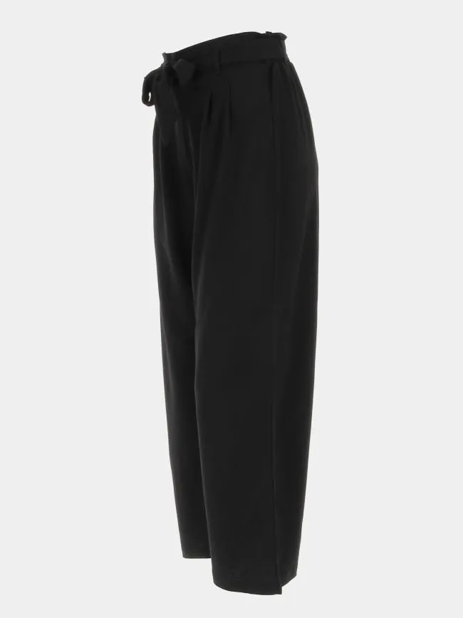 Pantalon fluide large santos noir femme - Tiffosi | wimod