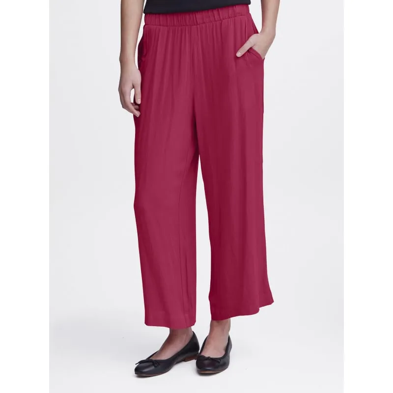 Pantalon fluide marrakech rose femme - Ichi | wimod