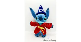 Peluche Stitch Fantasia Disneyland Paris 2018 Disney Lilo et Stitch magicien chapeau bleu 28 cm