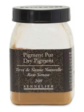 Pigment pour création de peinture - pot 120 g - Terre de sienne naturelle - N/A