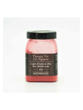 Pigment pour création de peinture - pot 40 g - Laque de Garance rose - N/A