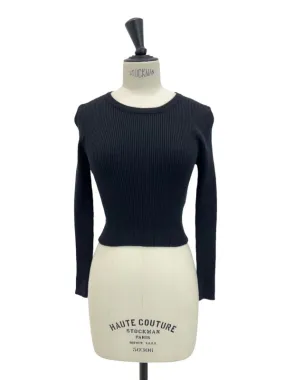 Pull court col rond edith - Mode et prêt à porter