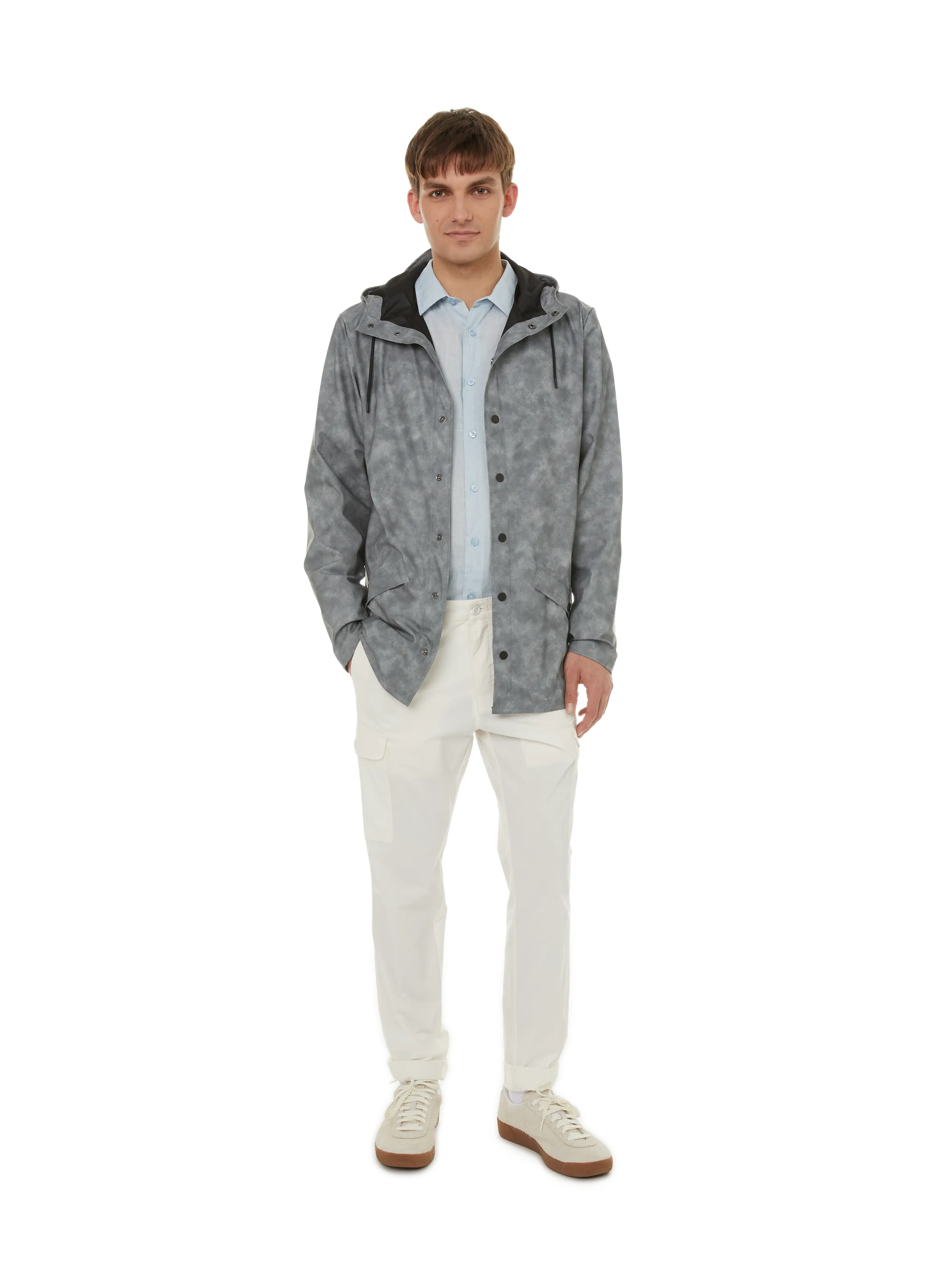 RAINS  Veste coupe-vent imperméable - Gris